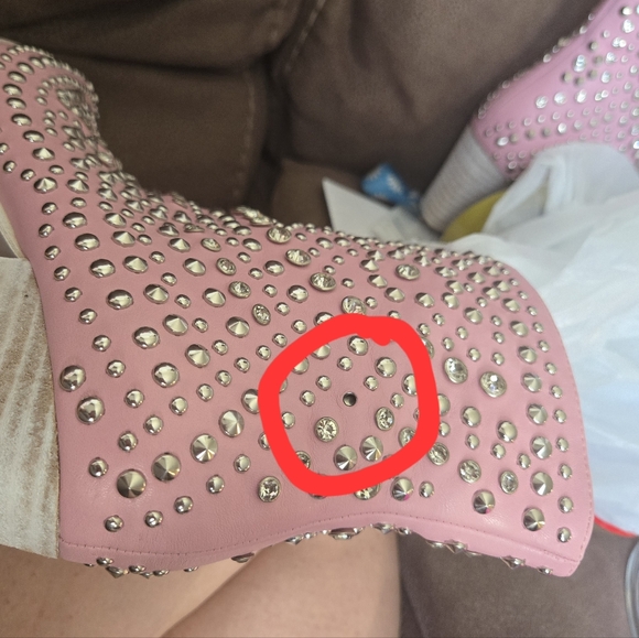 Hazel Glitz Western Boot Beast Fashion Booties Size 7.5 - Picture 7 of 8